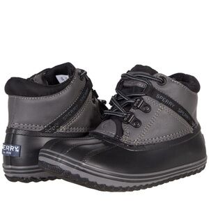 Sperry Bowline Storm Boot Black gray Unisex EU 38 US 6M